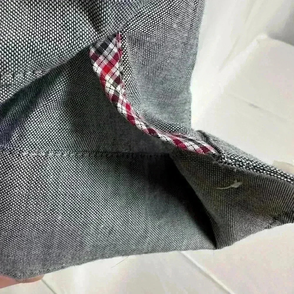 NWT - Ben Sherman Gray Button Down shirt L - Picture 3 of 14